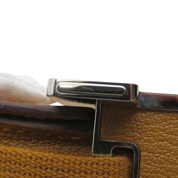 HERMES Geta Chevre Myzore Goatskin Camel - Picture 6 of 15